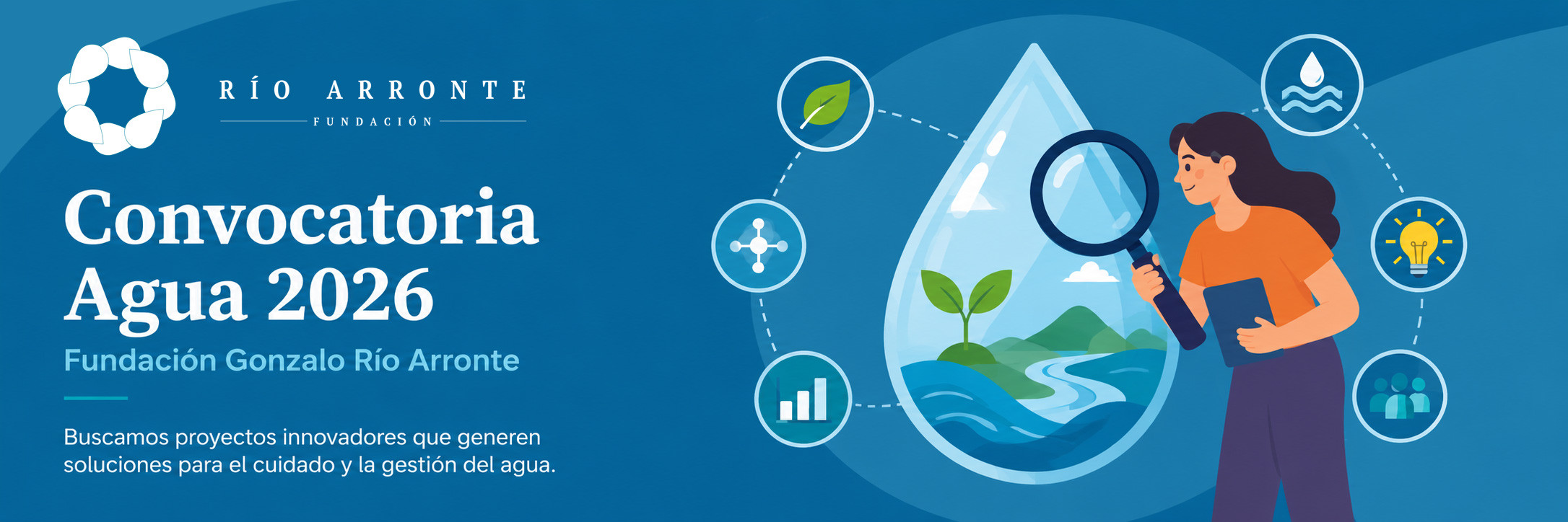 Convocatoria Área de Agua 2026 – Fundación Gonzalo Río Arronte